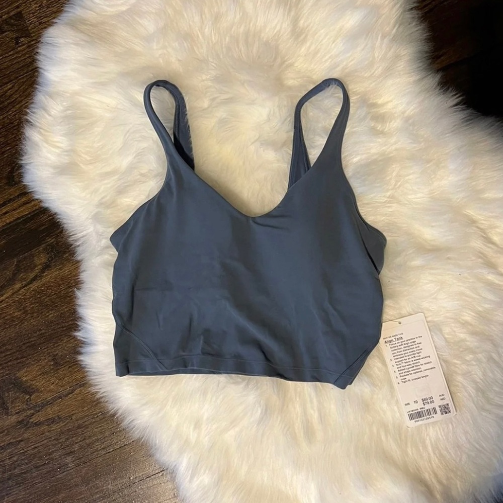 Align tank Iron Blue size 10
